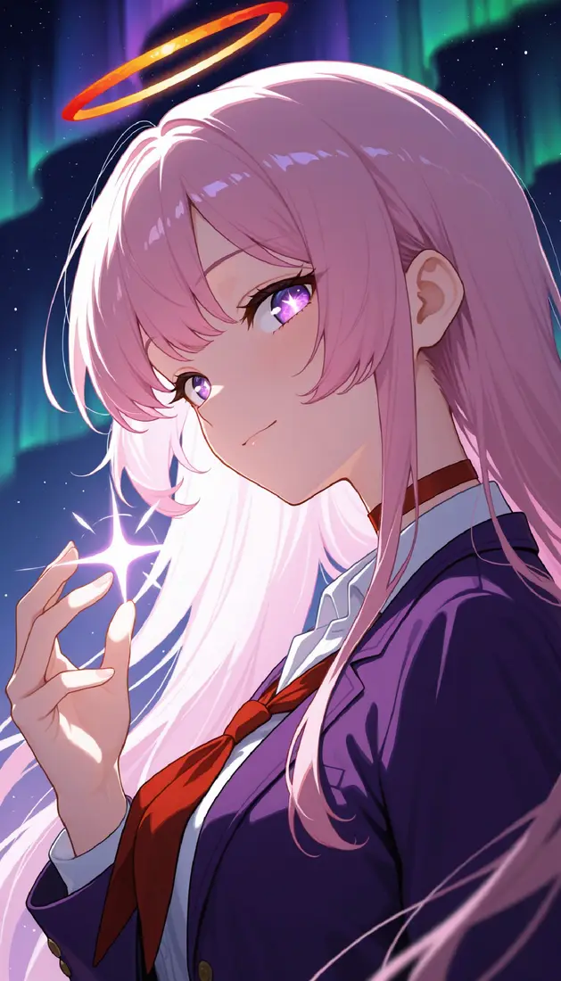 Anime scene sample illustrating the Nova Anime XL version line