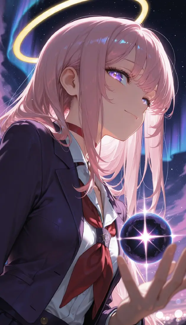 Anime scene sample representing Nova Orange XL version branches